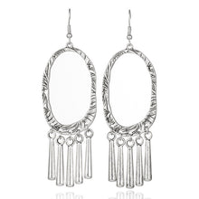 Load image into Gallery viewer, Multi Silver Ethnic Dangle Drop Earrings Hanging for Women
